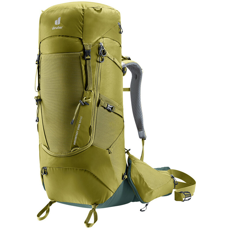 

Рюкзак Aircontact Core 60+10 Deuter, оливковый