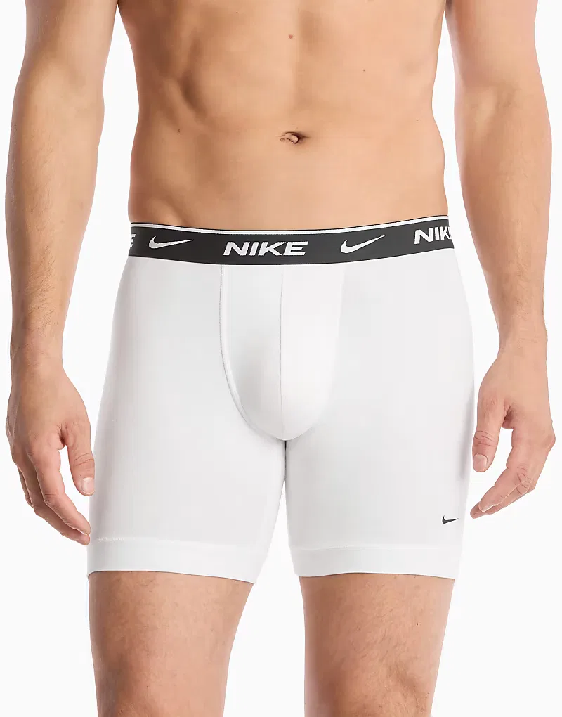 Комплект из 5 хлопковых боксеров Nike Essential, мультиколор — фото 2
