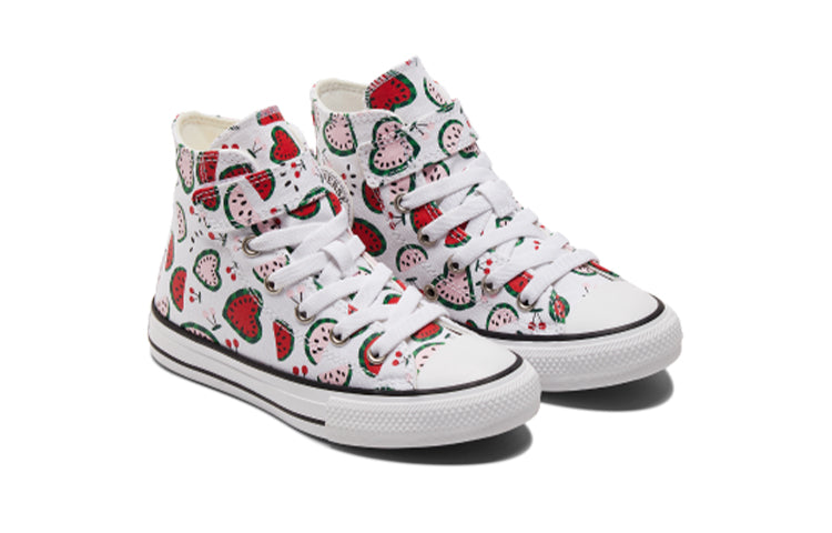 Кеды Converse Chuck Taylor All Star 1V 'White Red Green', красный — фото 3