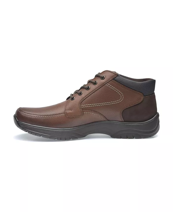 Мужские удобные кожаные ботинки Premium Comfort Low Ankle Boots PAZSTOR, коричневый — фото 3