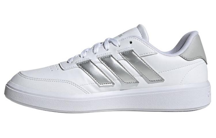 

Кроссовки adidas COURTBLOCK Skateboarding Shoes Women's Low-top White/Silver, белый/серебряный