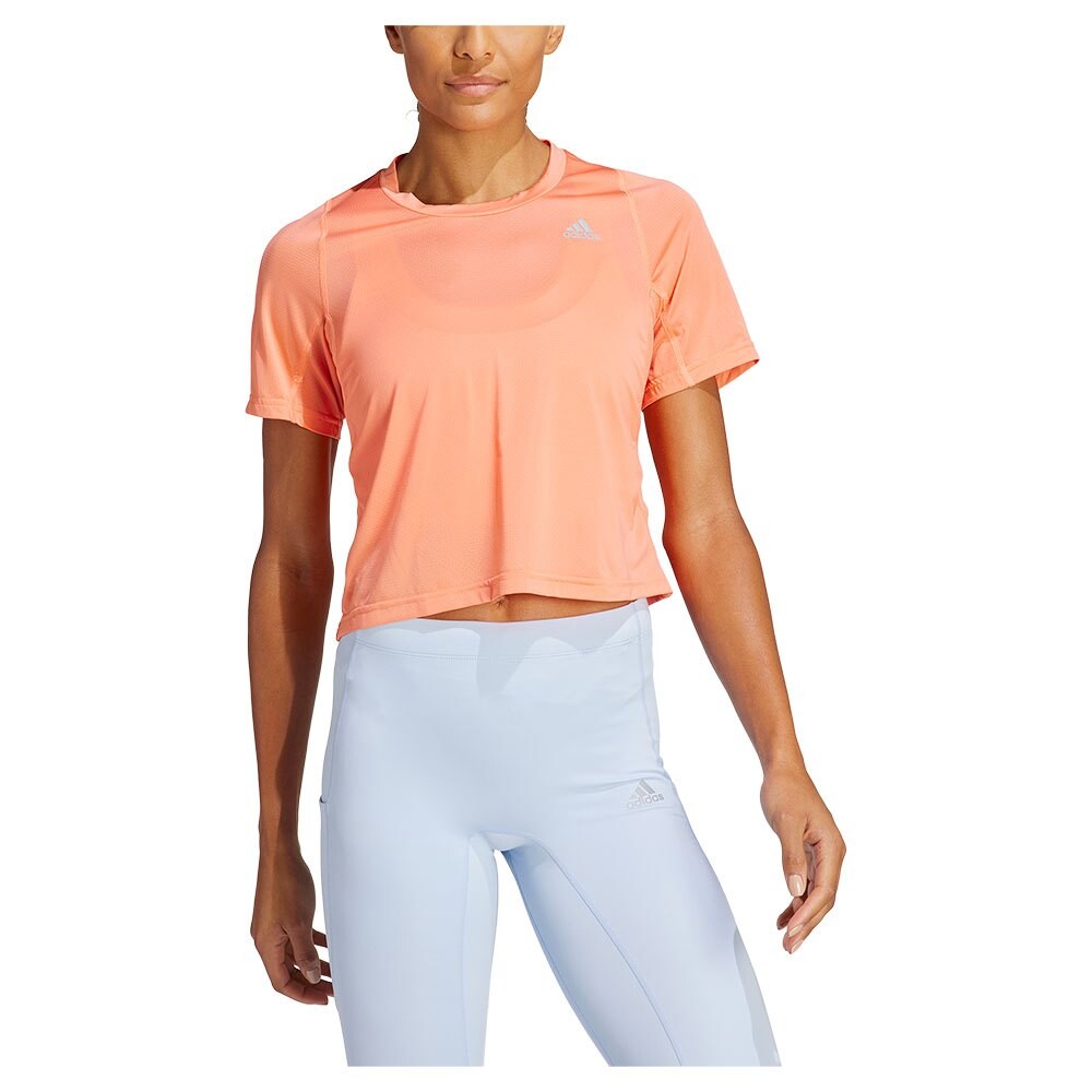 

Футболка adidas Fast Crop, оранжевый