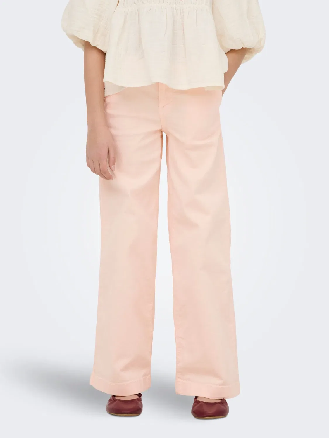 Штаны широкие, KIDS ONLY, pale peach — фото 3