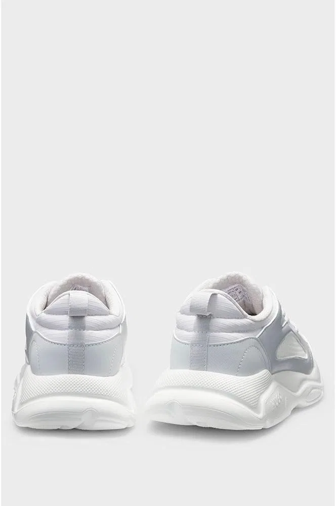 Мужские беговые кроссовки HUGO Leon Runn Pume, Light Pastel Grey50 — фото 4