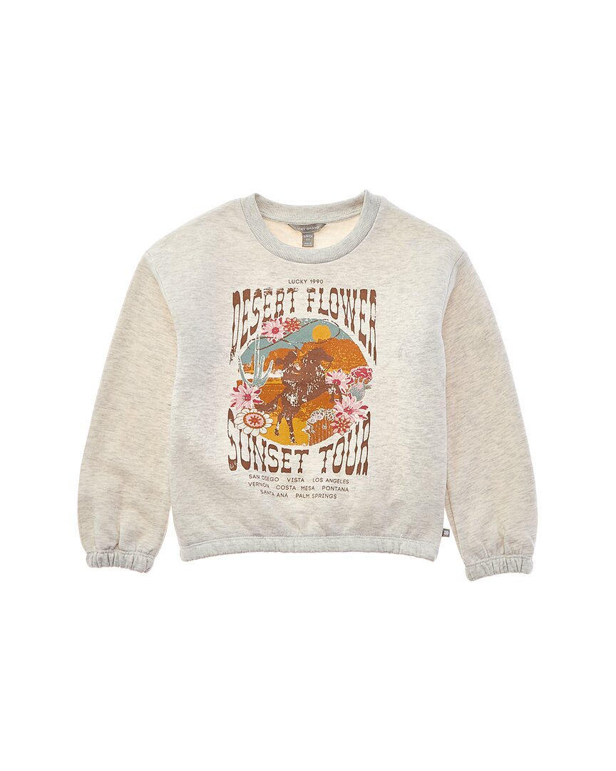 

Толстовка Lucky Brand Desert Flower, серый