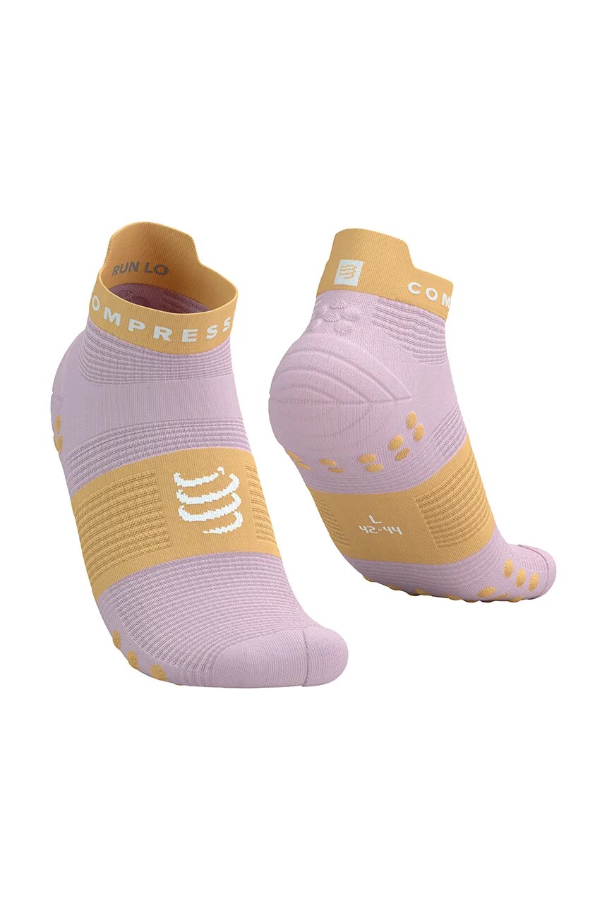 

Носки Pro Racing v4.0 Run Low Compressport, розовый
