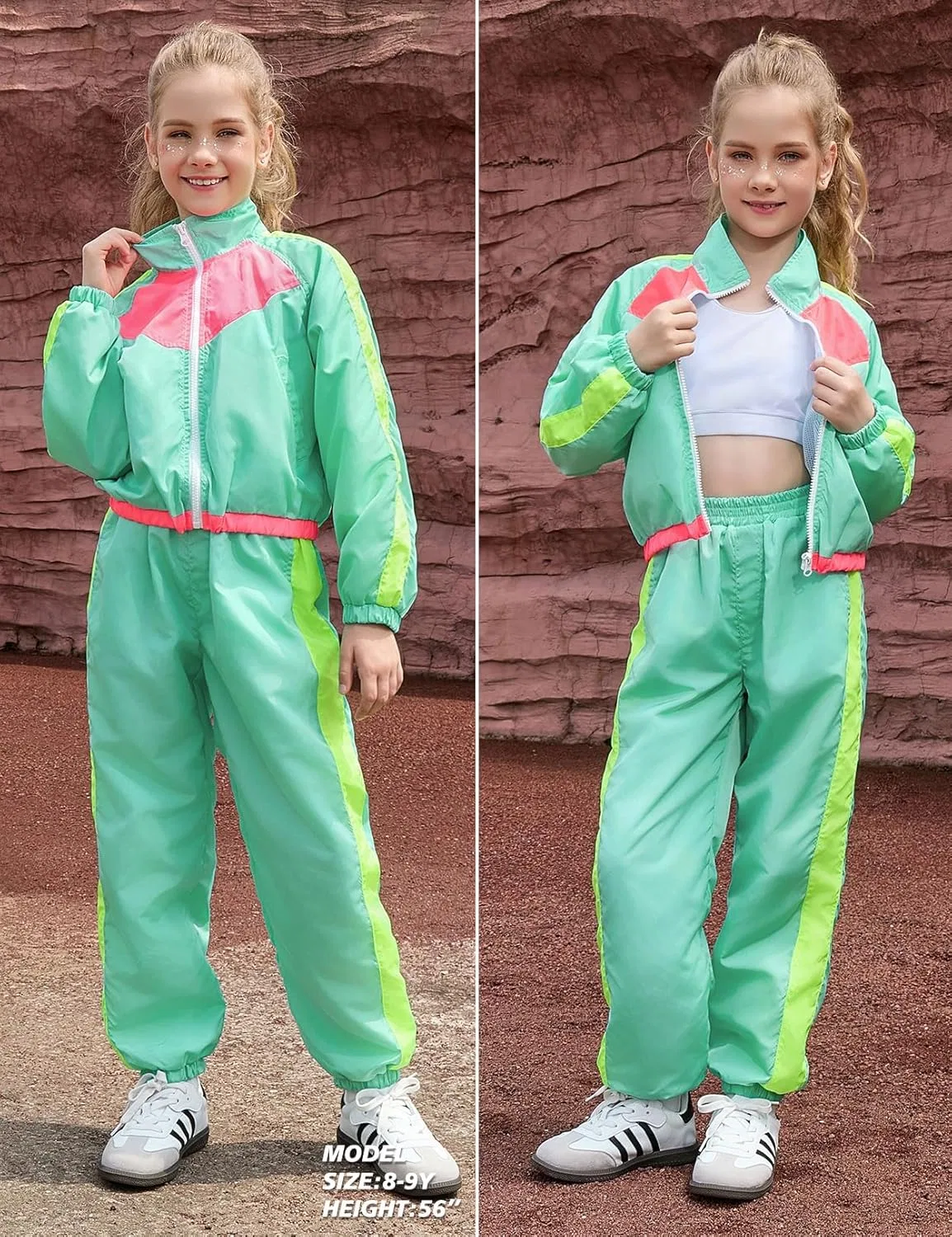 Спортивный костюм 2 предмета Perfashion Neon Mint Green — фото 4
