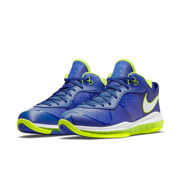 Кроссовки lebron 8 v 2 низкие Nike, синий — фото 3