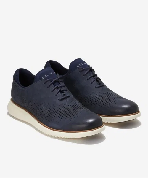 Мужские оксфорды COLE HAAN 2.ZERØGRAND Laser Wing Oxford Lined — фото 3