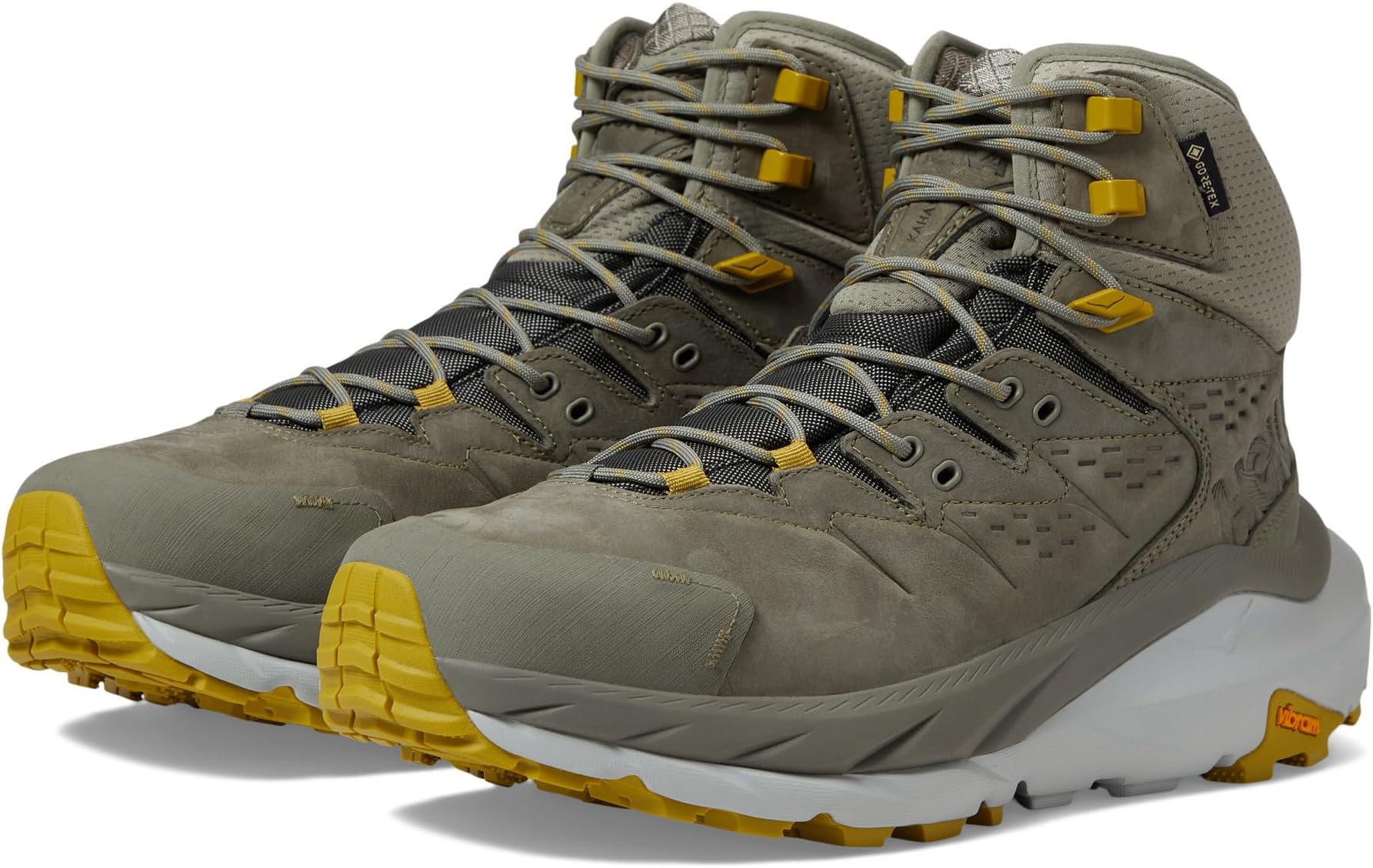 

Ботинки Hoka Kaha 2 GORE-TEX, цвет Olive Haze/Mercury