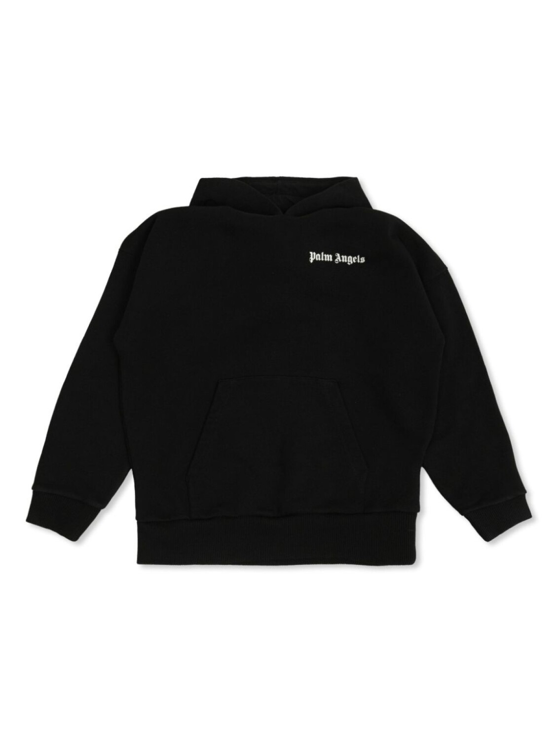 

Толстовка с капюшоном и логотипом Palm Angels Kids, черный