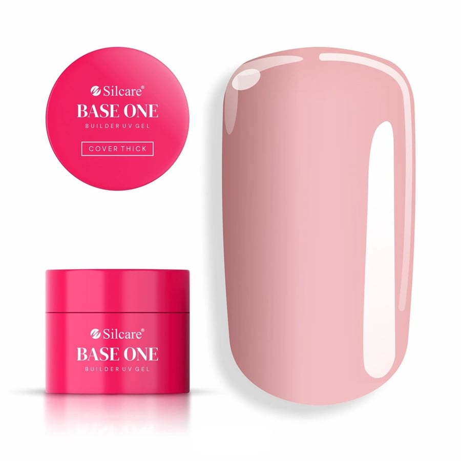 

Base One Cover Thick 50g Nail Builder Gel Silcare
