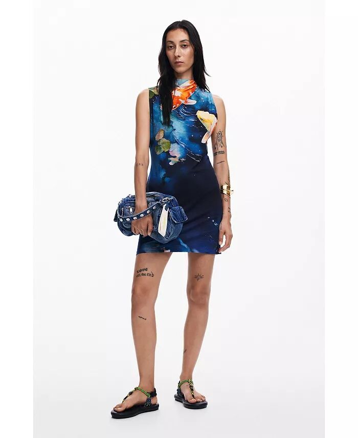 

Женское платье Koi Desigual, синий