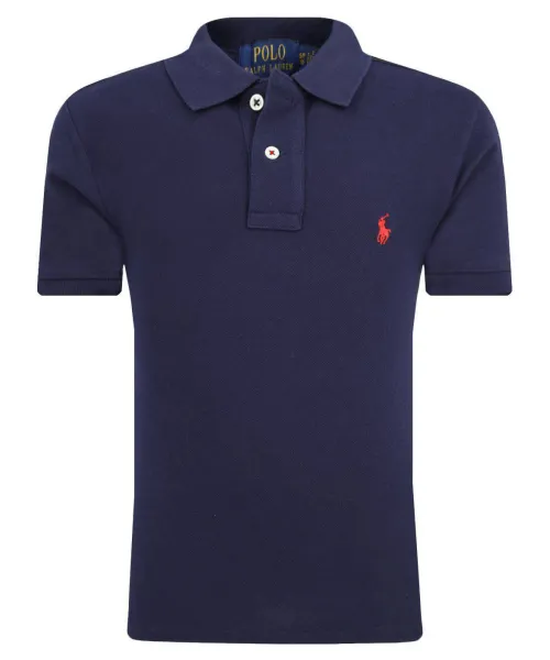 

Футболка поло Slim fit Polo Ralph Lauren, синий