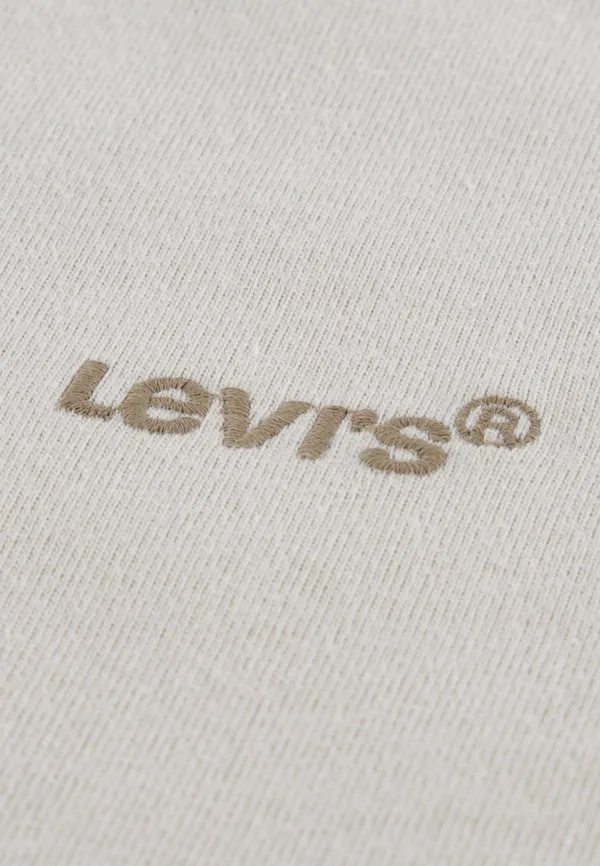 Футболка в винтажном стиле с красной этикеткой, базовая футболка. Levi'S, Pumice Stone — фото 3