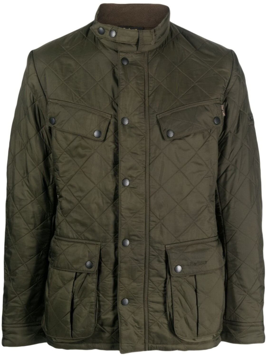 

Barbour куртка Ariel Polarquilt с карманами, зеленый