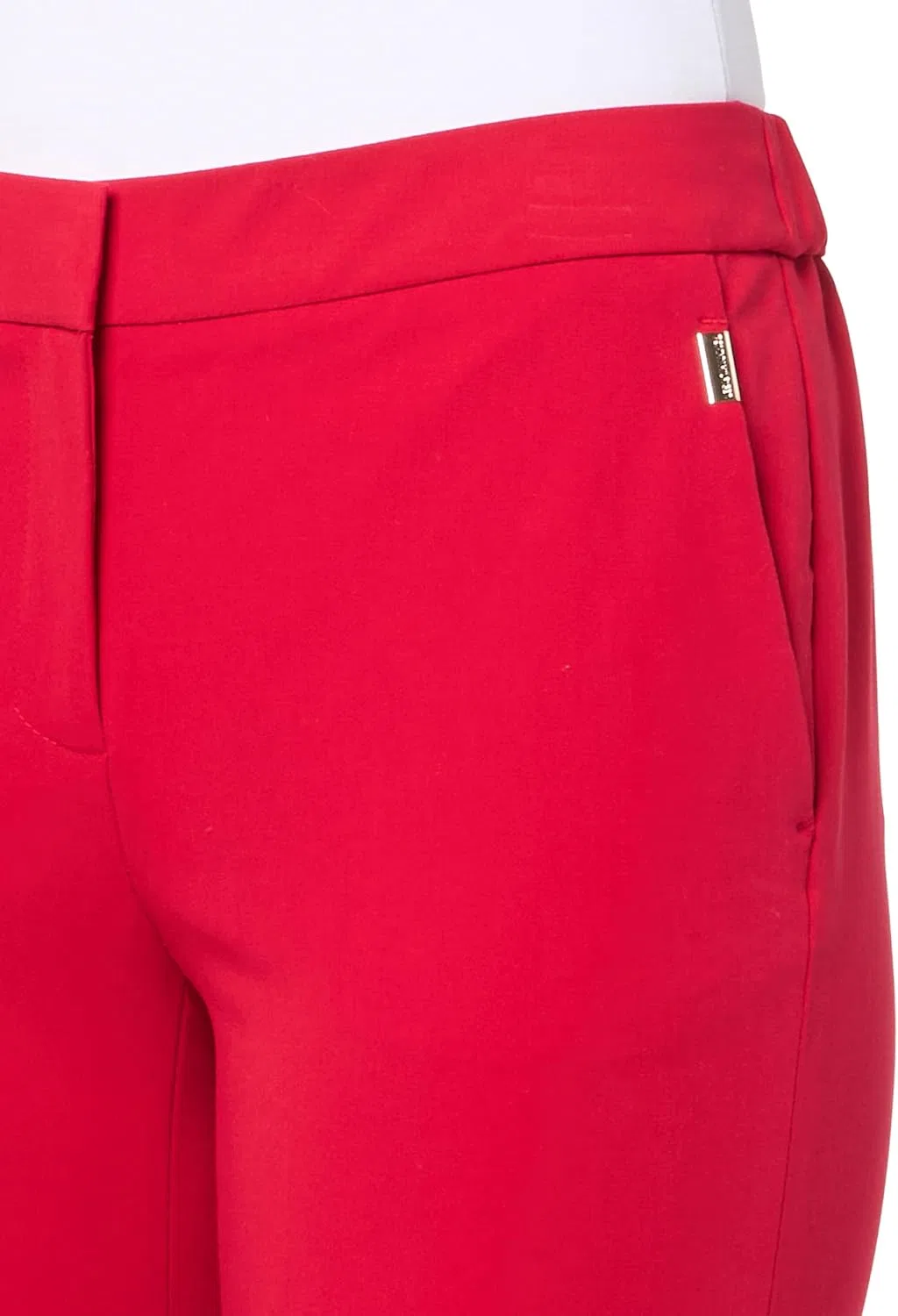 Женский костюм Tommy Hilfiger Sloane, узкие брюки до щиколотки, алый, 0 — фото 3