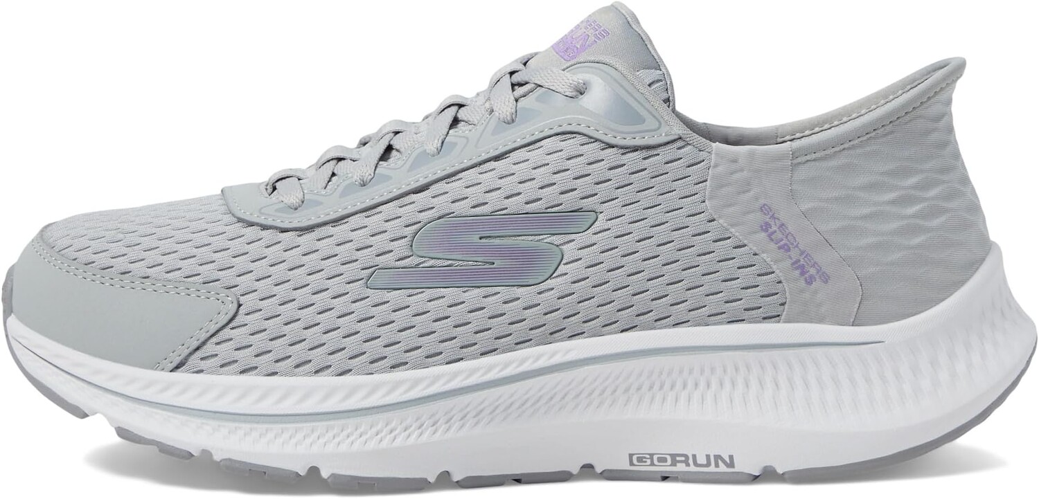 Кроссовки SKECHERS Hands Free Slip-Ins Go Run Consistent 2.0 Endure Sneaker, цвет Gray/Lavender — фото 4