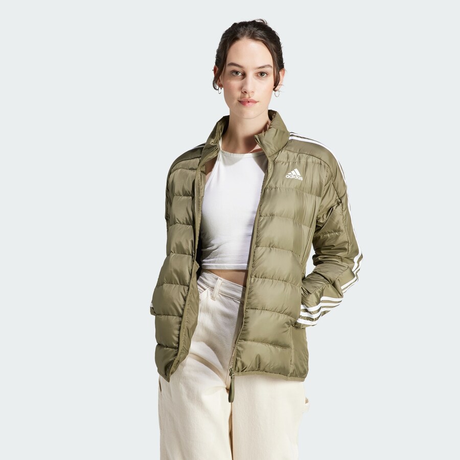 Куртка для активного отдыха ADIDAS SPORTSWEAR Performance Jacket Essentials, оливковый — фото 2
