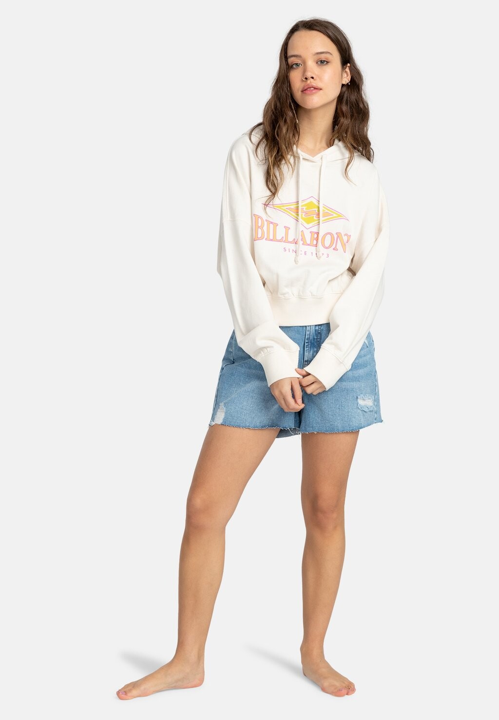 

Толстовка с капюшоном Billabong, белый