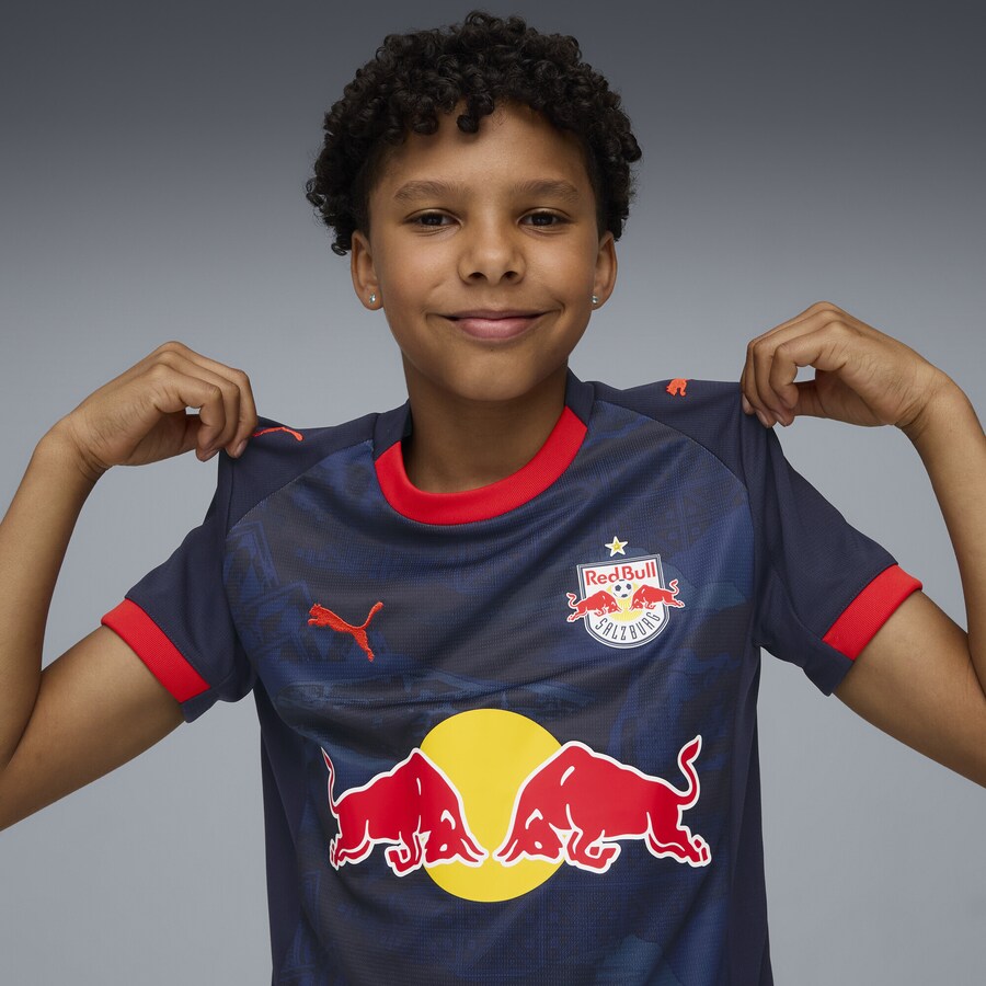 Футболка Performance PUMA FC Red Bull Salzburg 25/26, темно-синий — фото 4