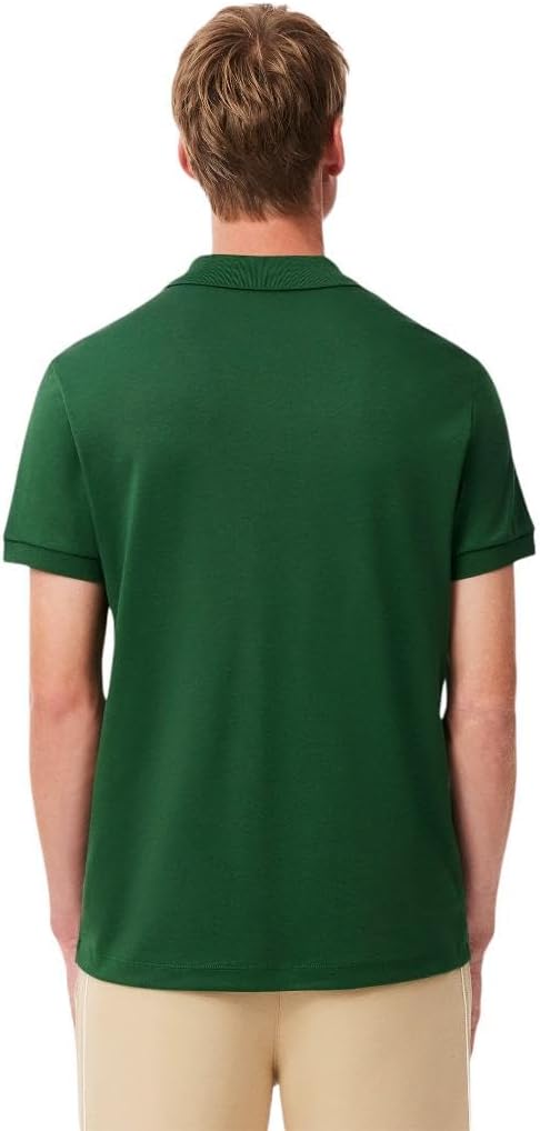 Поло Lacoste Super Light, мужское, спортивное, зеленый — фото 3