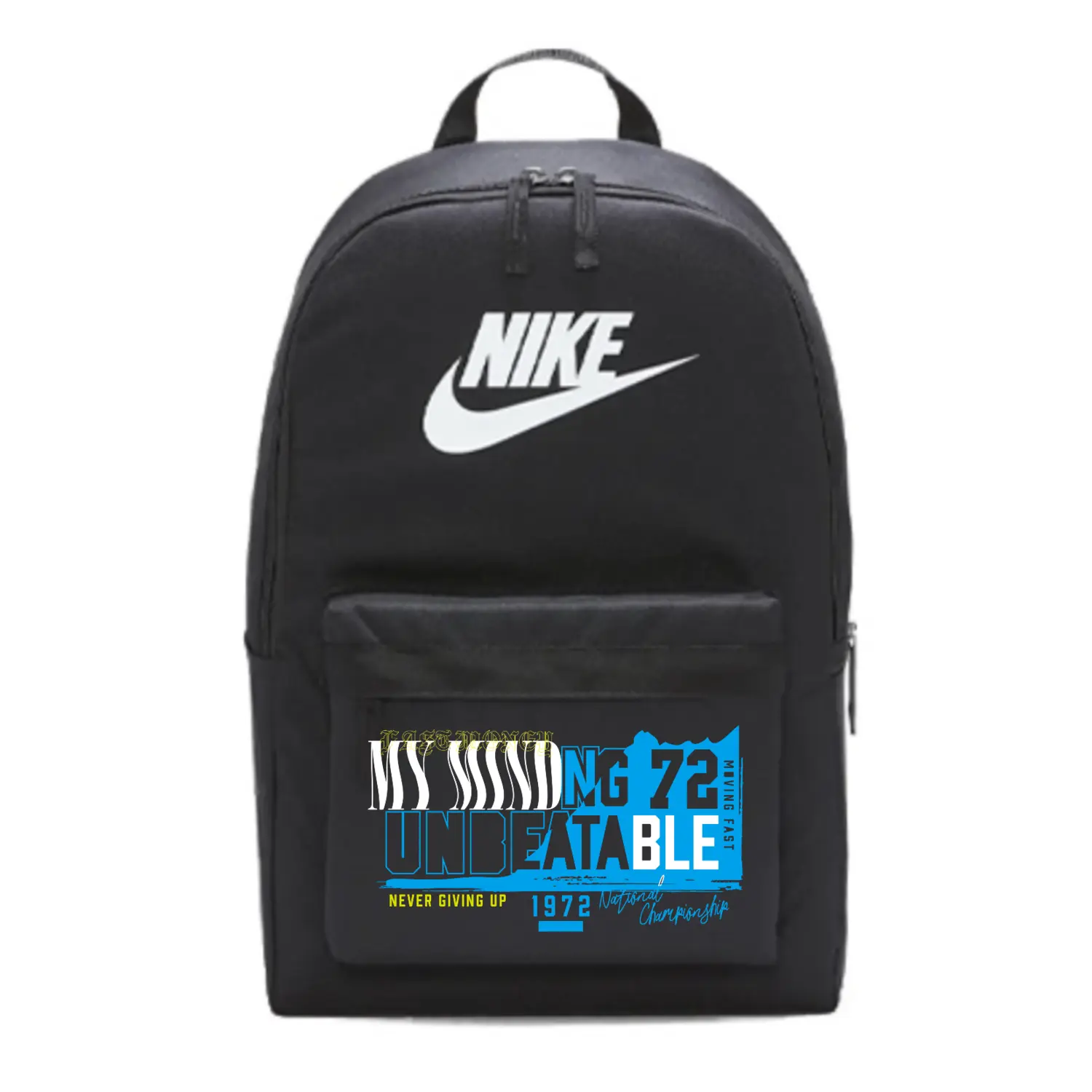 

Nike Тканевый рюкзак унисекс черный, 1972