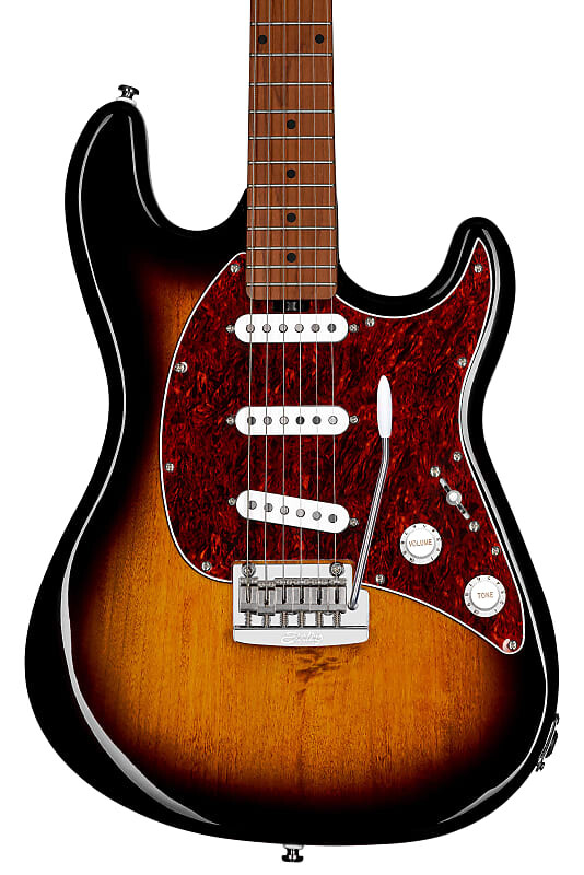 

Электрогитара Sterling Cutlass CT50SSS Electric Guitar 2021 Vintage Sunburst