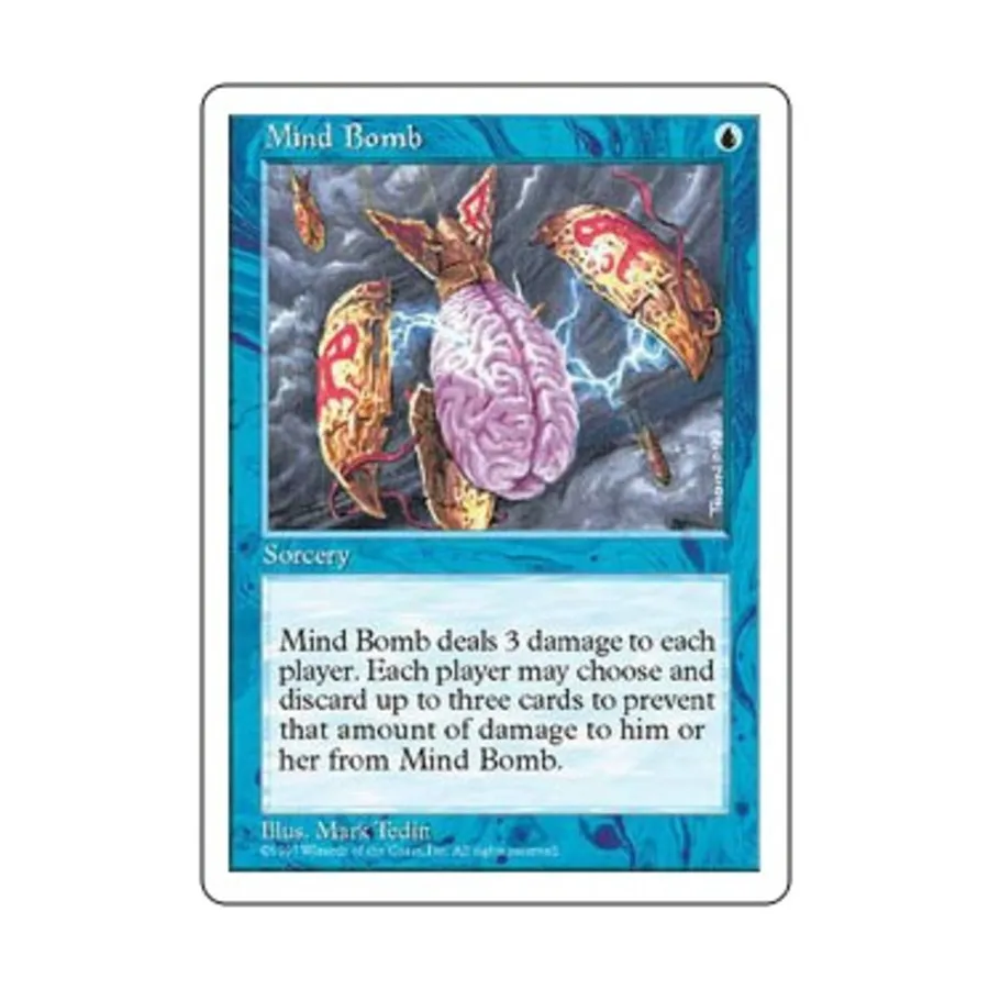

CCG Ментальная бомба (U), MTG - 5th Edition