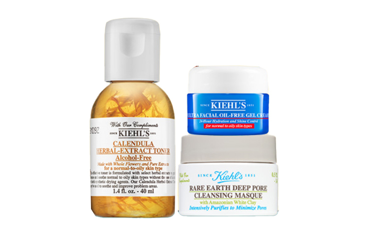 

Keyanshi летний успокаивающий и очищающий набор для увлажнения и питания три предмета Kiehl's, Summer Soothing Clarity Experience Kit