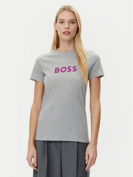

Футболка regular fit C_Elogo_5 50501139 Boss, серый