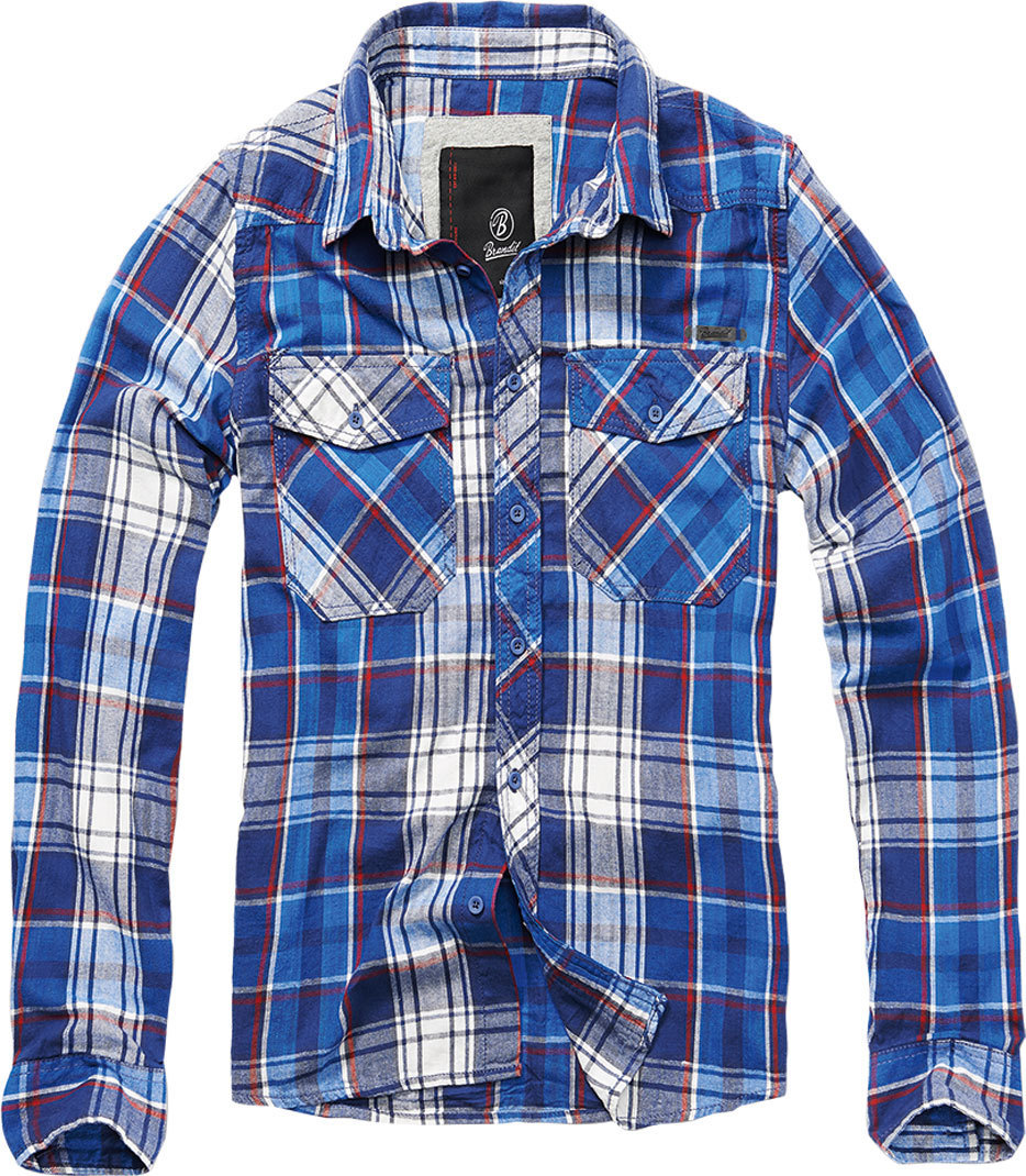 

Рубашка Brandit Check Shirt, синий