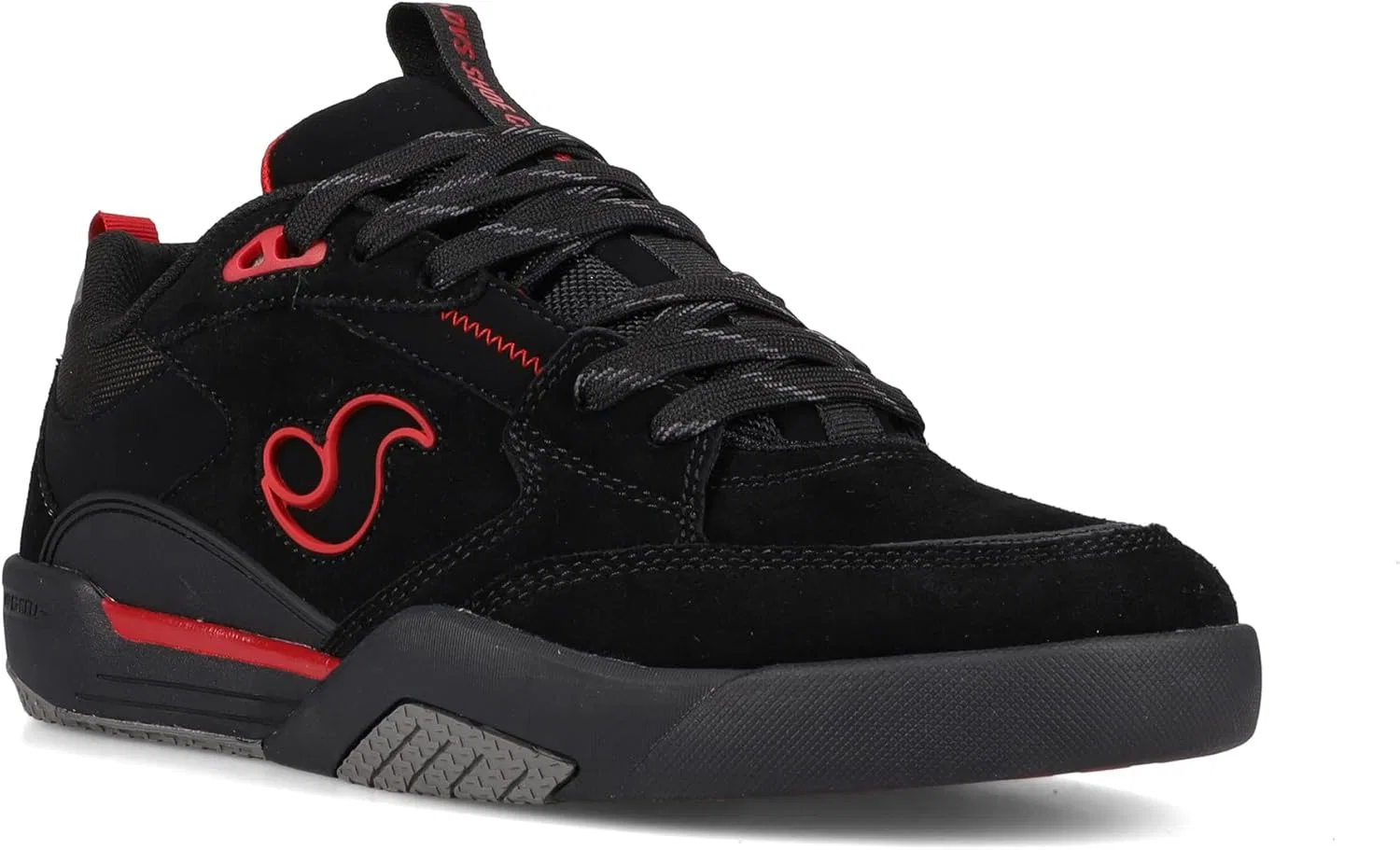Мужские ботинки DVS с разрезом, Black Red