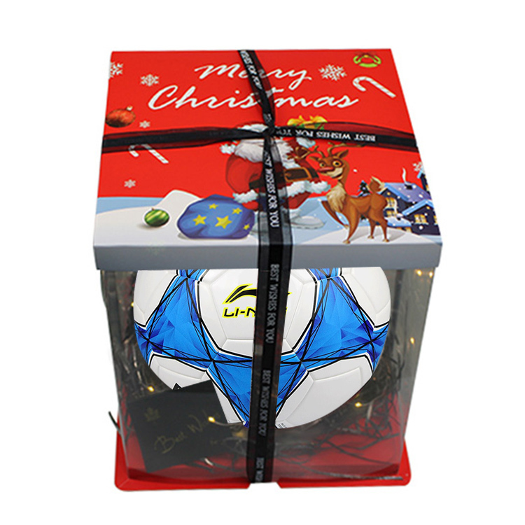 

LINING Размер 5 футбольный мяч PVC бесшовный термосклеивание women's белый синий