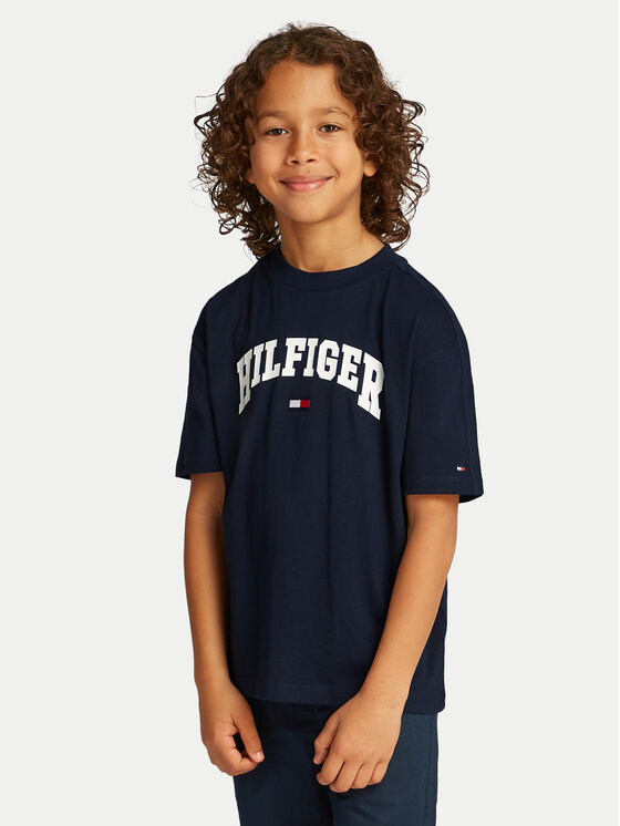 

Футболка обычного кроя Varsity KB0KB09533 Tommy Hilfiger, синий