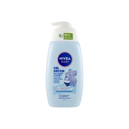 NIVEA BABY Средство для мытья волос и тела 500 мл — фото 2