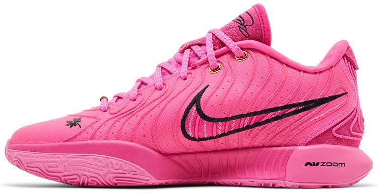 Кроссовки Nike LeBron 21 'EYBL Peach Jam', розовый — фото 3