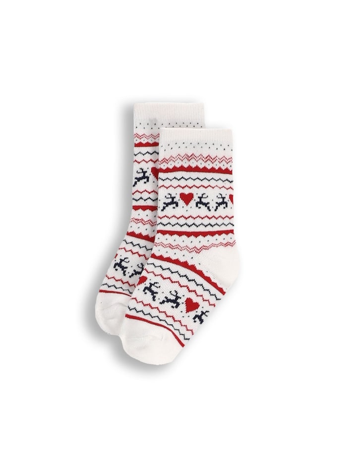 

Coccodrillo Рождественские носки цвета экрю