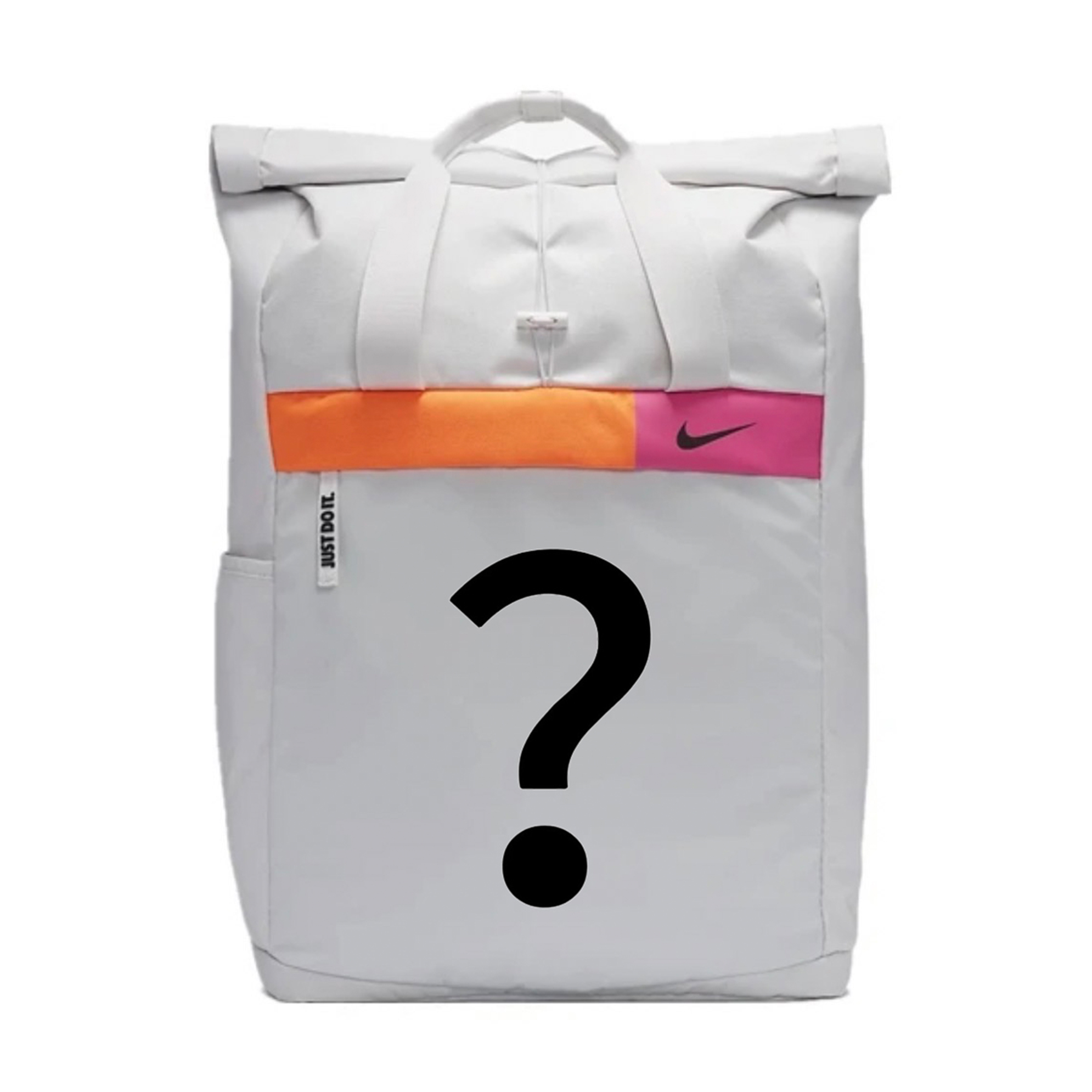 

Nike Тканевый рюкзак маленький динозавр унисекс светло-серебристый серый, Question Mark