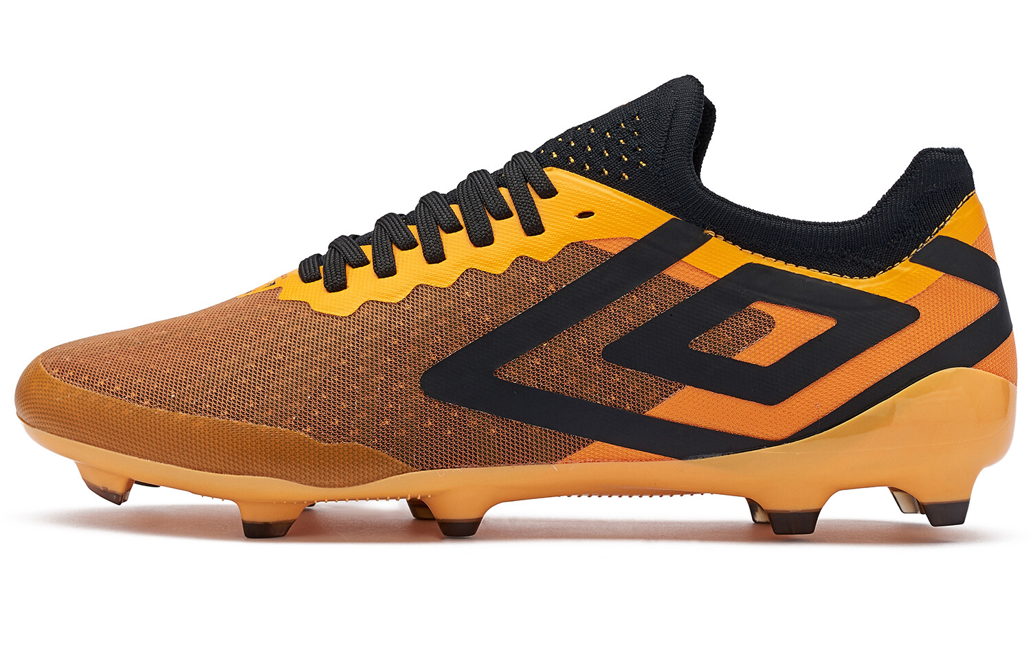 

Футбольные бутсы мужские низкие оранжевые/черные Umbro