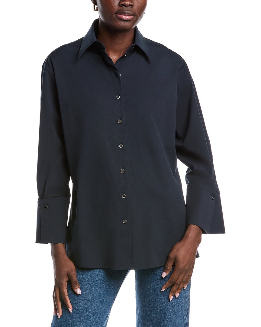 

Рубашка со спиральными рукавами из коллекции Michael Kors Michael Kors Collection, Midnight