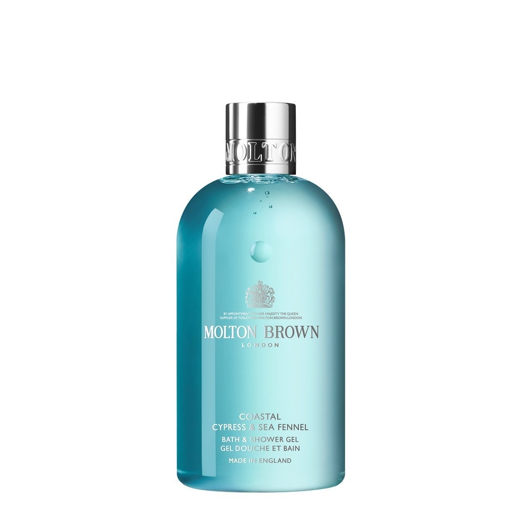 

Гель для душа body essentials coastal cypress & sea fennel bath & shower gel Molton Brown, объем 300 мл