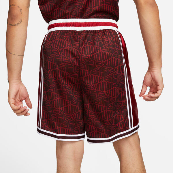 Шорты lebron x liverpool f.c. dna+ 8" basketball shorts 'burgundy' Nike, бургундия — фото 2