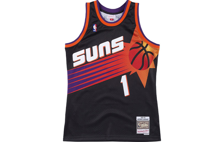 

Баскетбольная майка мужская черная Mitchell Ness