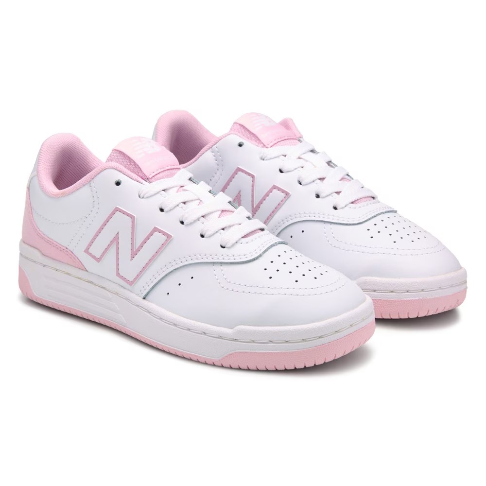 

Bb80 кроссовки для суда большой ребенок New Balance, белый