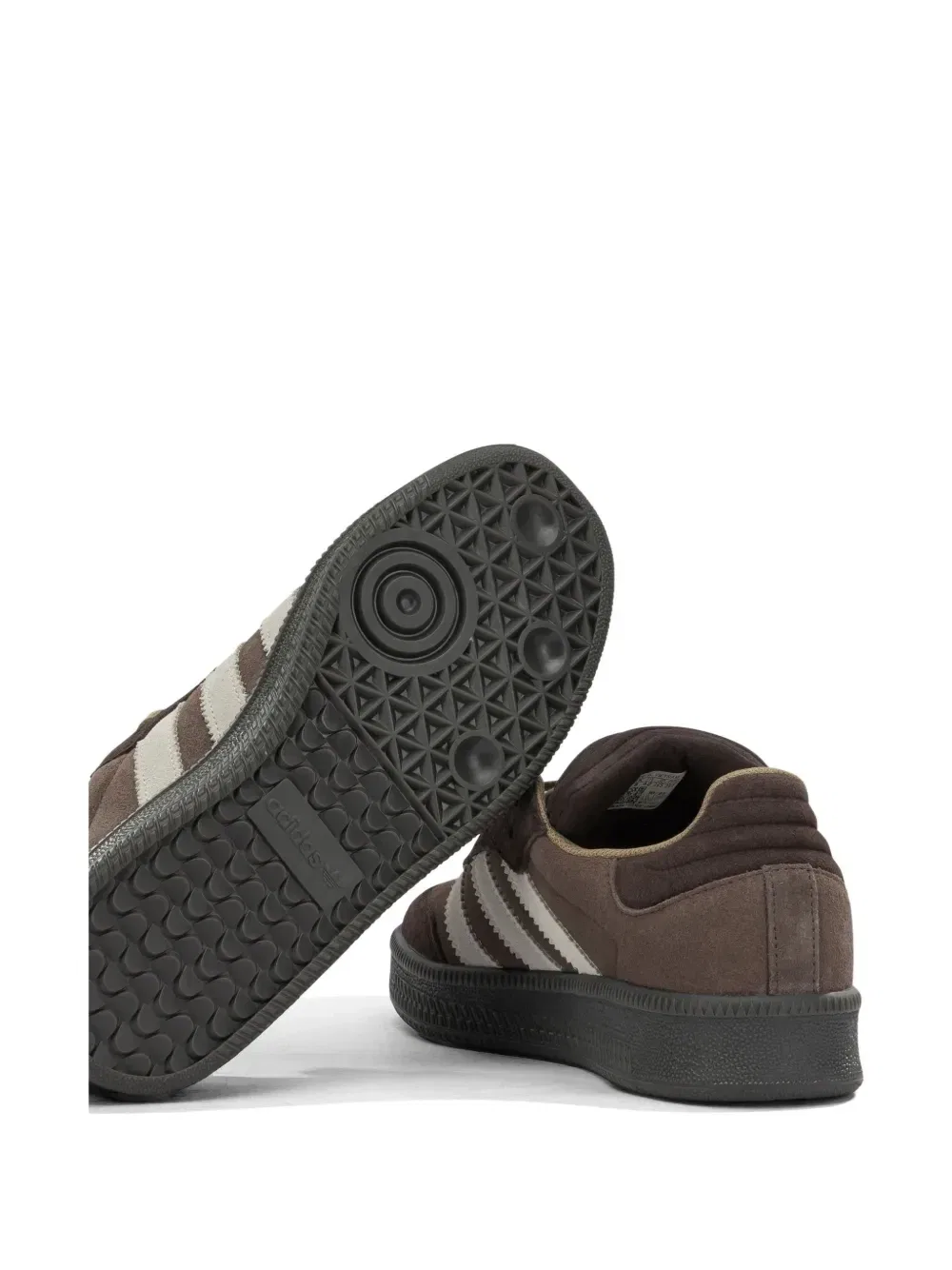 Кроссовки Samba XLG из замши adidas, коричневый — фото 4