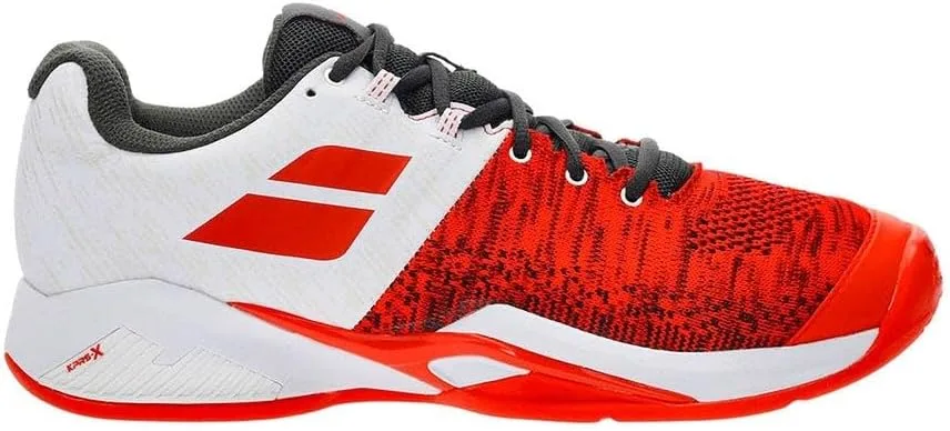 Кроссовки Babolat Propulse Blast Clay, белый/красный