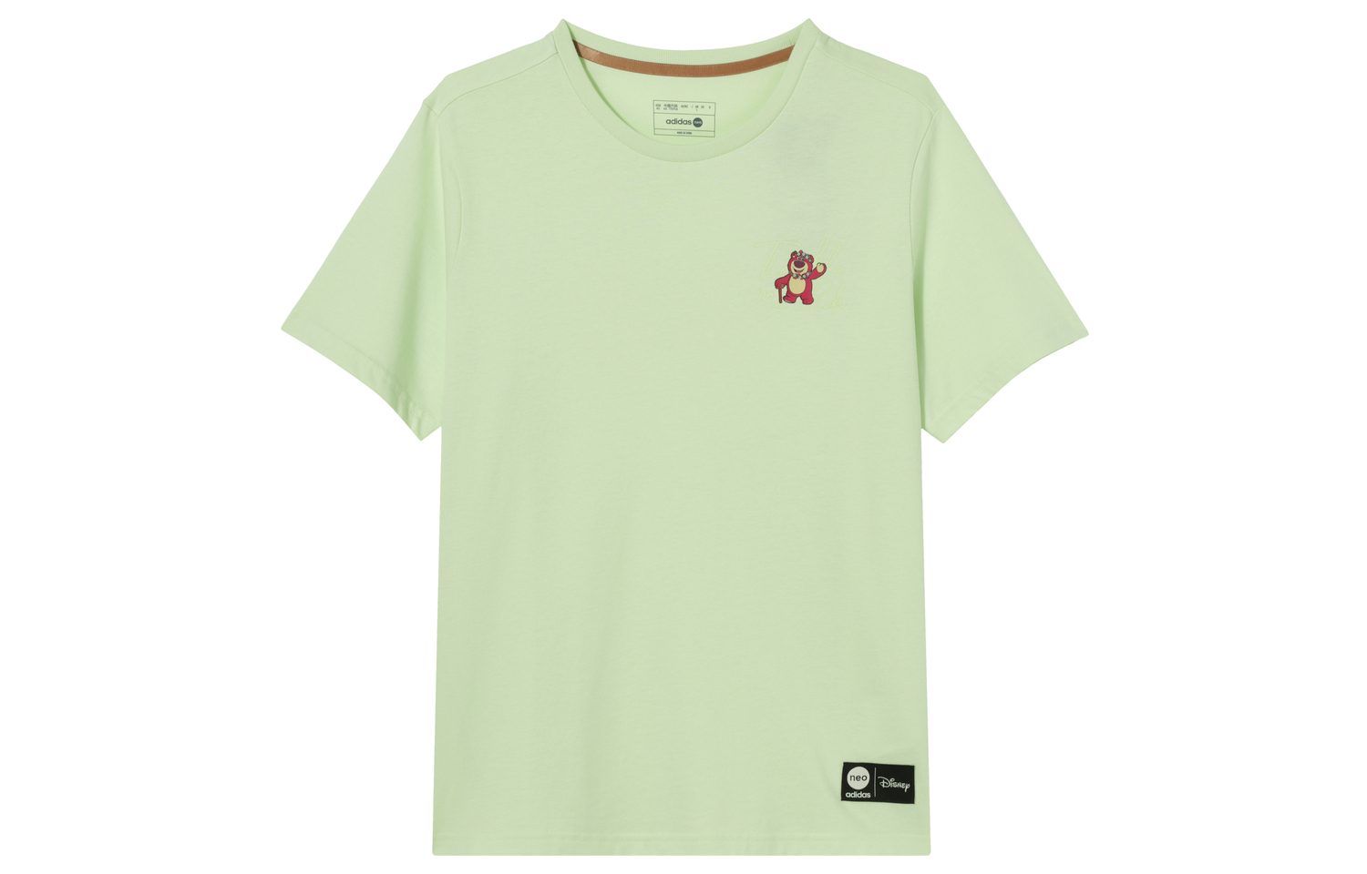 

Adidas Neo X Strawberry Bear Co-branded SS23 Футболка женская Ecru, Красный, Adidas Neo X Strawberry Bear Co-branded SS23 Футболка женская Ecru