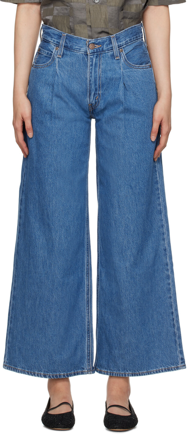 

Синие широкие джинсы Baggy Dad Levi'S, цвет Cause and effect