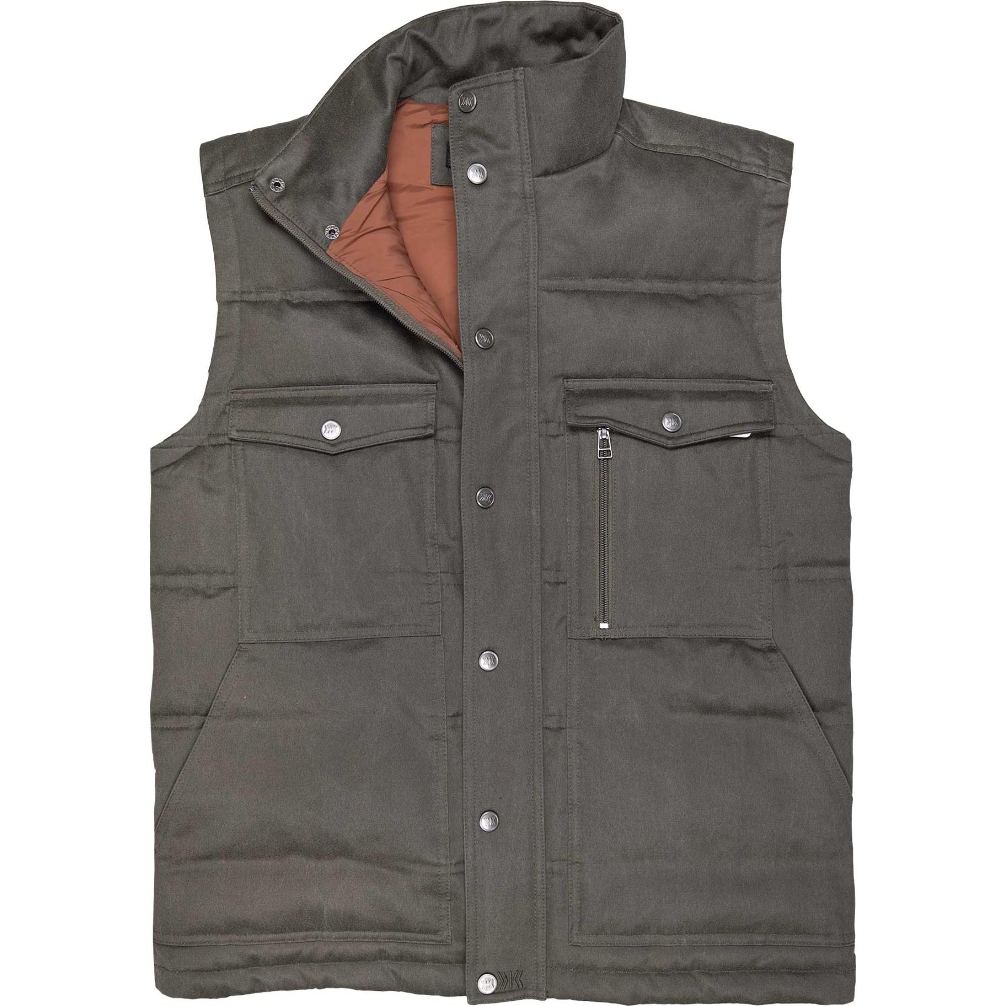 

Мужской жилет с зубчатым краем Dakota Grizzly, Verde